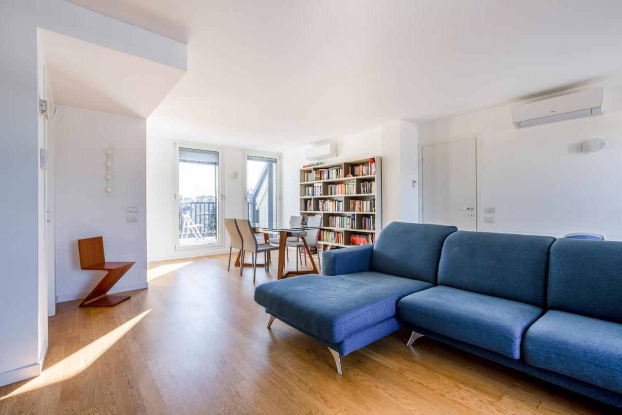 Modern Apt With Terrace, Wifi & Ac Милан Экстерьер фото